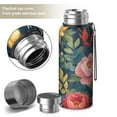 thumbnail image 2 of 20 Oz Pioneer Flower Coffee Tumbler Double Wall Insulated Stainless Steel Water Bottle | Metal Reusable Thermoses Flask with Cup Cap | Leak & Sweat Proof with Anti-Dust Lid, 2 of 7