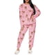 thumbnail image 2 of Conjunto de Pijama para Mujer Shendy Vendy Manga Larga Cuello Redondo con Estampado Transpirable, 2 of 5
