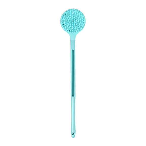 AIYUQ.U 1pc Shower Brush Silicone Exfoliating Brushes Back Scrubber Bathing