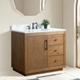 thumbnail image 5 of Vanity Art 42" Single Bathroom Vanity with Sink,,Freestanding Bath Storage Cabinet with Engineered Marble Top, 5 of 7