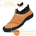 thumbnail image 2 of Men's Slip On Loafers Lightweight Comfortable Casual Fashion Sneaker Non-slip Walking Shoes Outdoor Hiking Shoes, 2 of 7