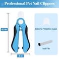 thumbnail image 2 of Cortaúñas para perros Swihauk de alta resistencia con protector de seguridad, 2 of 8