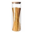 thumbnail image 1 of Glass Kitchen Storage Canister Large Capacity Storage Jar for Food Storage Organization, 1 of 2