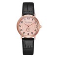 thumbnail image 1 of Reloj de pulsera de estilo moderno con piedras para una elegancia informal Reloj de cuarzo pequeño en oro rosa, 1 of 3