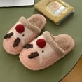 thumbnail image 7 of Agkizg Womens Fuzzy Slippers, House Slippers, Multi Size Decorative Fuzzy Lined House Slippers Warm Plushes Comfortable Indoor Winter Slippers, 7 of 7