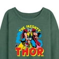 thumbnail image 3 of Marvel Thor - The Mighty - Women's French Terry Pullover Sweatshirt, 3 of 5