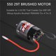 thumbnail image 5 of Motor cepillado 550 para 1/10 RC HSP HPI Wltoys Kyosho TRAXXAS TRX4 TRX6 (29T) JShteea libre de BPA, 5 of 8