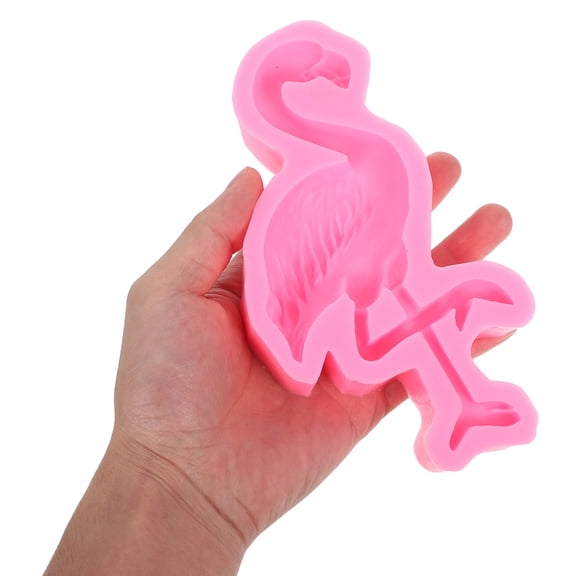 OFFIGAM Rosy Silicone Flamingo Mold for Baking, Chocolate, Fondant, Mousse, Soap Making and Crafting Multi-Purpose Mold