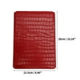 thumbnail image 4 of Unique Bargains 1 Set 10.9" Crocodile Pattern Tablet and Laptop Sleeve with Accessories Pouch Red, 4 of 6