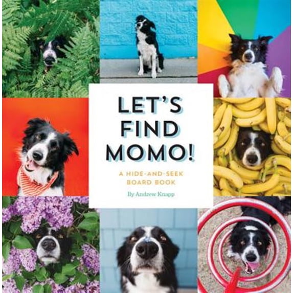 Pre-Owned Let's Find Momo!: A Hide-and-Seek Board Book: 3 Paperback