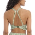 thumbnail image 2 of Freya Check In Underwire High Apex Bikini Top (201913),36HH,Khaki, 2 of 5