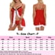 thumbnail image 4 of Conjunto de lencería Camisón Tentación Vestido de Noche para Dormitorio Hugtrwg para mujer Rojo T S, 4 of 8