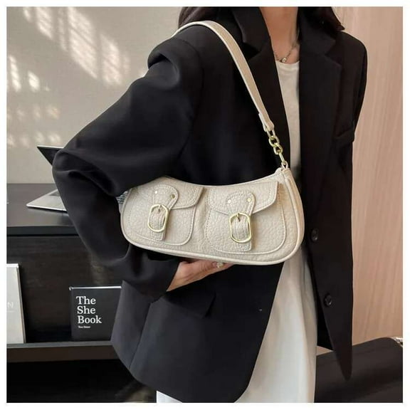 French Minimalist Women's Crossbody Bag - Stylish & Versatile Handbag with Premium Texture