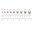 thumbnail image 3 of Cultured Freshwater Pearl and Cubic Zirconia November Birthstone Charm Bracelet, 7.5", 3 of 4