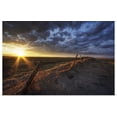 thumbnail image 1 of Great BIG Canvas | "Old Fence In Field, Namao, Alberta, Canada" Art Print - 24x16, 1 of 4