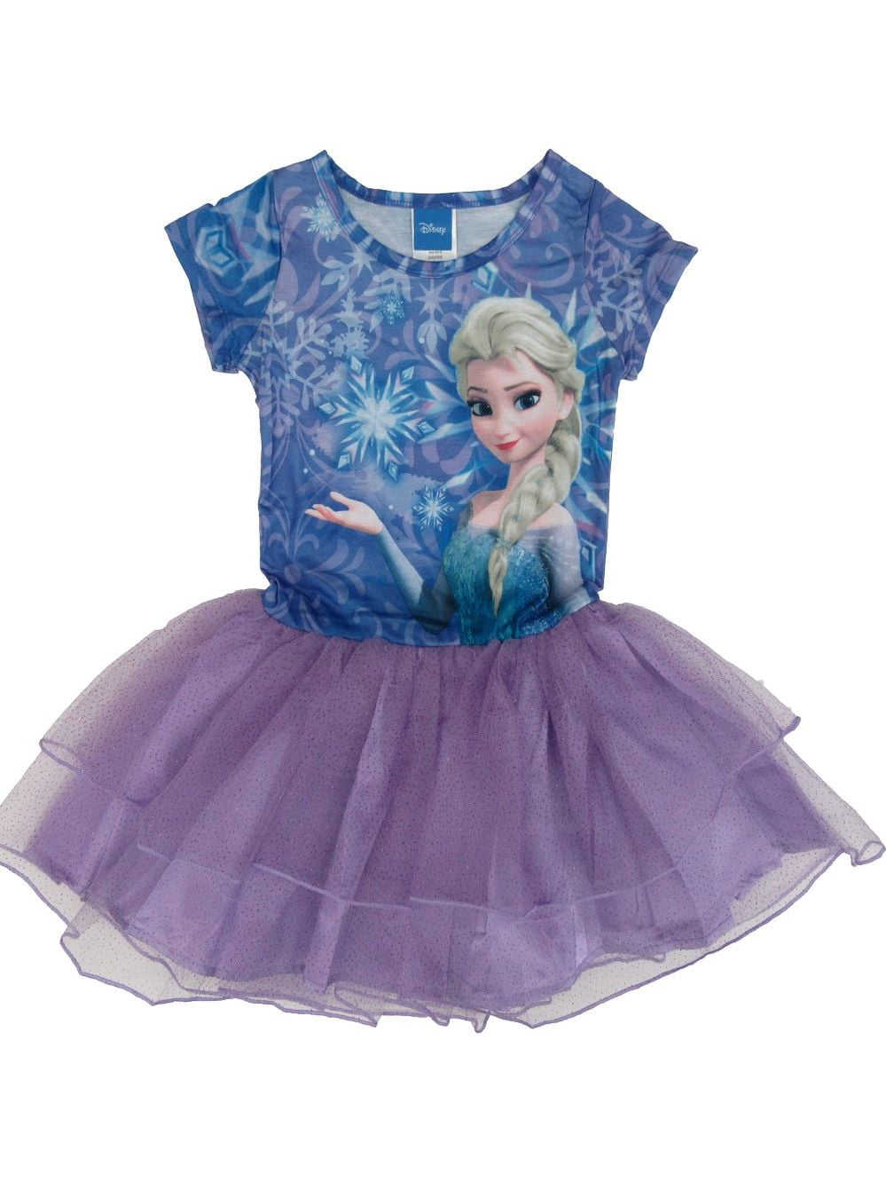 frozen print dress