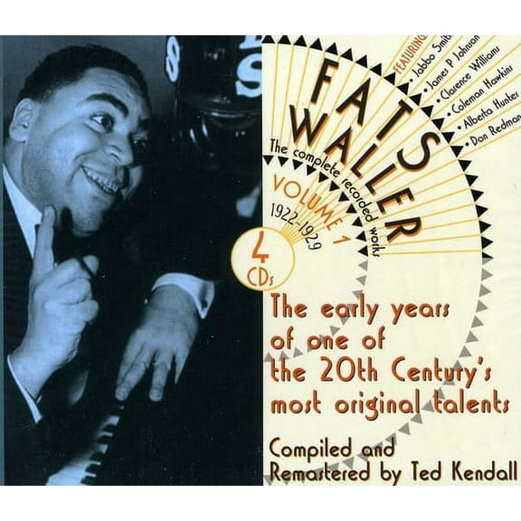 Fats Waller - Complete Recorded Works, Vol. 1 - Music & Performance - CD