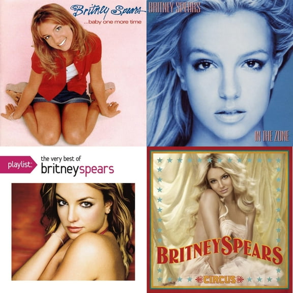 Baby One More Time & In The Zone & Playlist: Very Best Of Britney Spears & Circus [CD Bundle]