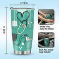 thumbnail image 6 of Mug Tumbler Gifts for Nurse - Gifts for Women Girls Nurse Practitioner Appreciation Presents Nursing School Graduation Nurses Week Nurse Accessories 20oz Stainless Steel Coffee Cup, 6 of 6