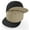 Black Khaki, Khaki Black, variant on Classic Blank Snapback Flat Bill Visor Hat Cap Adjustable Back - Black Khaki,Khaki Black