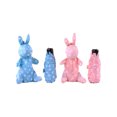 thumbnail image 3 of Compact Folding Umbrella,Cute Rabbit Art Smiling Dog,Easy Carrying Travel Rain Umbrella, Blue, 3 of 9