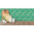 thumbnail image 4 of Mosaicowall 10-Sheet Peel and Stick Tile - 11.9"x11.8" Premium Kitchen Self Adhesive Backsplash Tile, 4 of 4