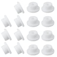 thumbnail image 1 of Uxcell 15 Pcs Tapón de Silicona en Forma de T, Diámetro 19 mm/0.75 Pulgadas, Tapón de Silicona Impermeable Reutilizable, Tapón Redondo de Sellado para Equipos de Tuberías, Blanco, 1 of 7