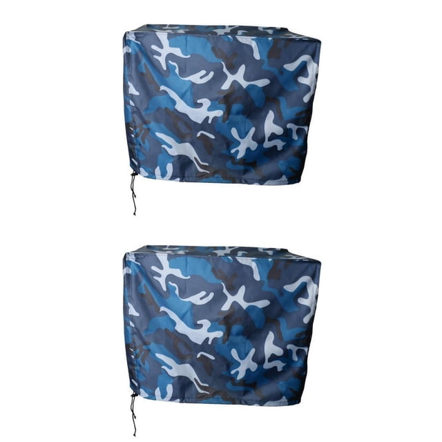 2 Piezas de Cubierta de Motor Fuera de Borda de B - Capucha Protectora de Motor Marino - Impermeable para Motores de 2-15 Y 30-90 Baoblaze Cubierta del motor del barco