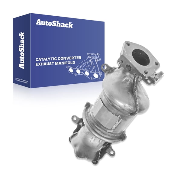 AutoShack Exhaust Manifold Catalytic Converter Kit | Replacement for 2008-2017 Honda Accord 2009-2021 Honda Pilot 2010-2020 Acura MDX 2013-2018 Acura RDX | 2-PC