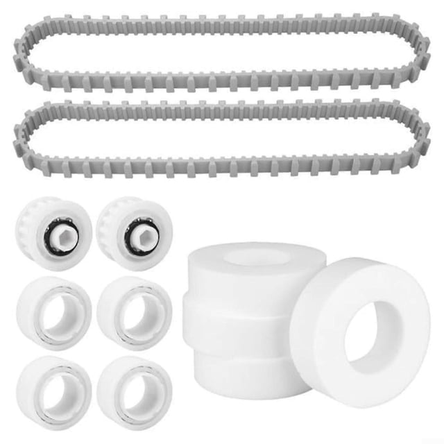 Replacement Kit for Dolphin Robot Pool Cleaner 9985006-R2 Rails & 6101611-R4 Rings Set Compatible with M400 S200