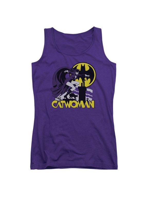 Dco - Rooftop Cat - Juniors Tank Top - Small