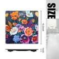 thumbnail image 2 of High Precision Body Weight Scale Smart Bathroom Scales with Large LCD Display(400lbs),Decorative for Bedroom-Vibrant Illustration Of Abstract Floral Arrangement, 2 of 4