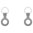 thumbnail image 3 of stanreset Soft Silicone For Airtags Locator Protective Sleeve Buckle Sports Soft Plastic grey 2Set, 3 of 6