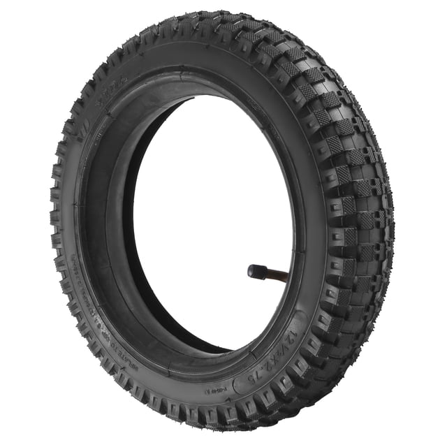 NeumáTico 12 1/2 X 2,75 12,5 X2,75 para 49Cc Mini Dirt Bike Motocicleta MX350 MX400 Scooter (NeumáTico Interior y Exterior)