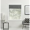 thumbnail image 3 of Exclusive Home 100% Blackout Fabric Roman Window Shade, Grey 23"x64", 3 of 15