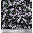 thumbnail image 3 of Soimoi Cotton Duck Fabric Leaves & Wild Flower Floral Fabric Prints by Yard 42 Inch Wide, 3 of 3