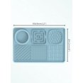 thumbnail image 2 of 1pc Silicone Suction Anti-Flip 6 Grid Pet Slow Feeding Mat For Small-Medium Sized Cats And Dogs, 2 of 4