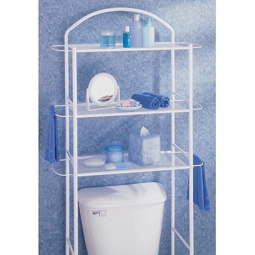 HOMZ Bathroom Etagere, Chrome