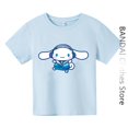 thumbnail image 1 of Camiseta de Anime Cinnamoroll para niños y niñas, ropa para niños, Tops de dibujos animados, conjunto de camiseta de Hello Kitty Sanrio, camisetas de manga corta para mujer, 1 of 4
