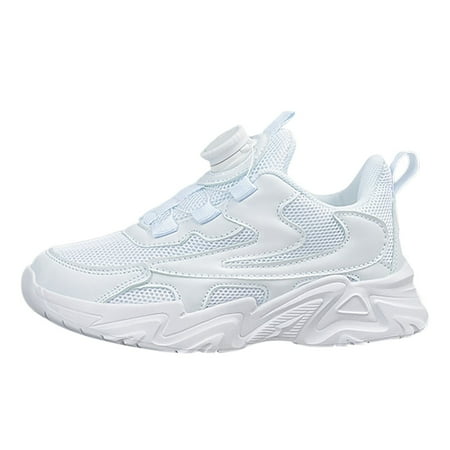 

Gubotare Girls Athletic Shoes Baby Toddler Girls Shoes Lightweight Breathable for Non-Slip First Walking Shoes Outdoor Toddler Sneakers (White 27)