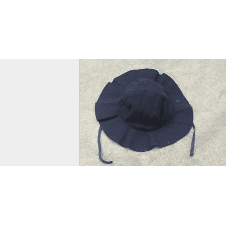 

hirigin Toddler Kids Baby Sun Cap Solid Color Ruffled Wide Brim Beach Hats