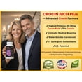 thumbnail image 6 of CROCIN RICH Plus Brain Health Supplement for Memory, Focus and Cognition, 60 Tablets, 6 of 9
