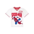 thumbnail image 2 of Spiderman Toddler Boy Short Sleeve Jersey, Sizes 12 Months-5T, 2 of 5
