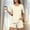 Set-106Khaki, variant on LEWKW Pajama Sets for Women 2 Piece Sleepwear Polka Dot Short Sleeve Tee & Shorts Outfits Casual Summer Loungewear Soft Comfy Nightwear Pjs