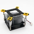 thumbnail image 3 of CPU Cooler Fan for Intel i3 i5 i7 LGA115 1151 1155 1156 1200 - Quiet Aluminum Heatsink, Easy Install Desktop Cooling(7R70G) –Desktop PC Cooling Solution, 3 of 7