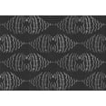 thumbnail image 1 of Ahgly Company Indoor Rectangle Patterned Ash Gray Area Rugs, 7' x 9', 1 of 6