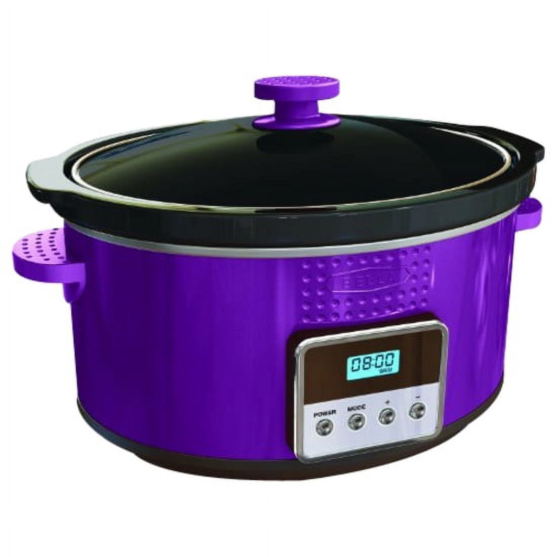 Bella Dots Collection 5QT Programmable Slow Cooker 