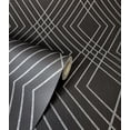 thumbnail image 6 of Fine Decor Shard Black Trellis Wallpaper, 6 of 7