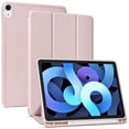 thumbnail image 1 of IPad Air 4 Case 10.9 Inch [4th Generation] [Corner Protection] Multi-Angle Viewing with Pencil Holder, Kickstand Feature, Auto Wake/Sleep-pink, 1 of 5