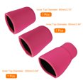 thumbnail image 3 of Uxcell Neoprene Insulated Reusable Coffee Tea Cup Sleeves Rose Red 3in 1 set, 3 of 7